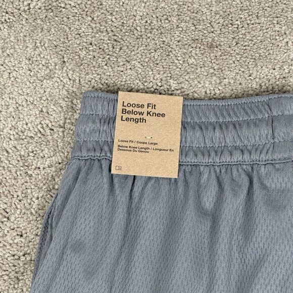 Nike Men's Loose Fit Below Knee Length Basketball Icon Shorts Size Small Grey - Picture 8 of 8
